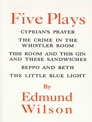 cover image of Five Plays